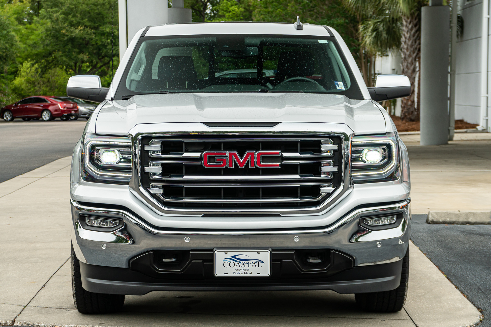 Pre Owned 2017 Gmc Sierra 1500 4wd Crew Cab 1435 Slt Crew Cab Pickup In Pawleys Island C4139 6663