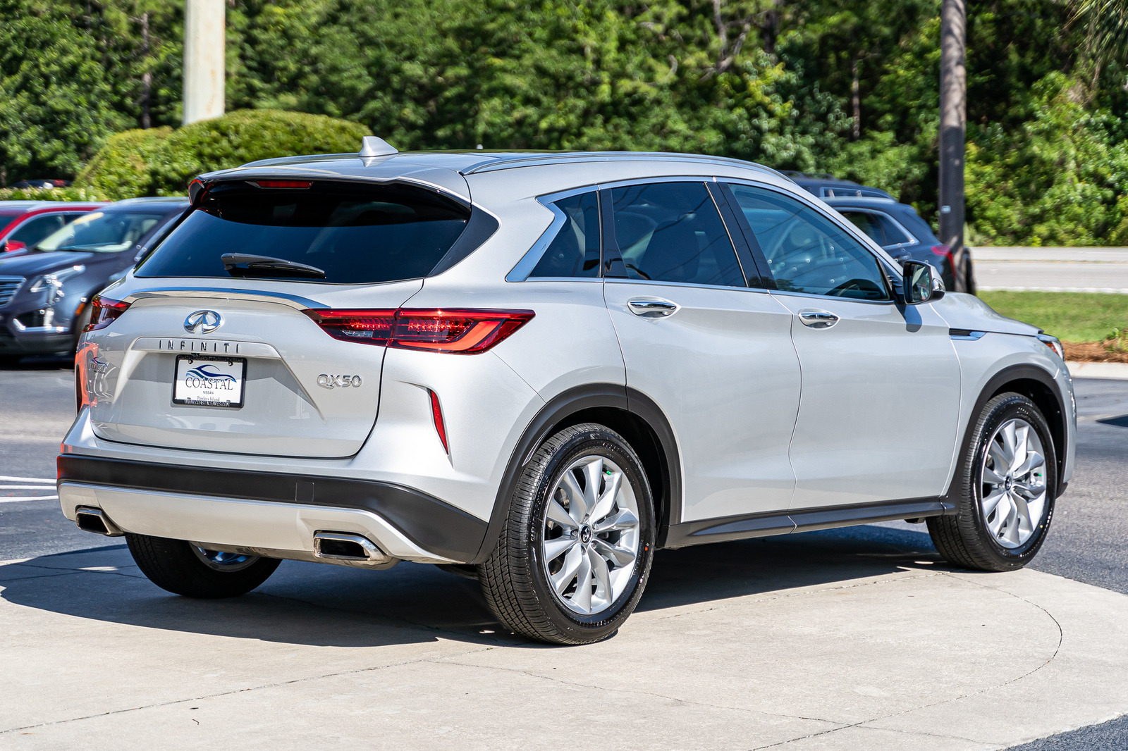 Pre Owned 2019 INFINITI QX50 LUXE FWD Sport Utility in Pawleys Island 